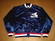 Vintage Chicago White Sox Jacket Baseball Starter Large Early 80 S Satin W W Vintage Retro Clothing Retro Outfits Jackets