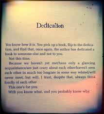 We provide you with a sample paper on the topic you need, and this kind of academic assistance is perfectly legitimate. Book Dedications Pantera Press