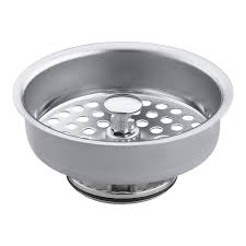 But it is best to take your old plug with you so you can match like for like. Kohler Duostrainer Basket Strainer In Polished Chrome The Home Depot Canada