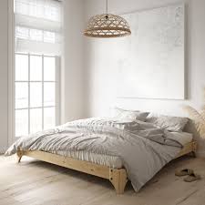 Kopfteil bett gepolstert stoff 160 cm beige kaufen. Elan Bett Von Karup Design Connox