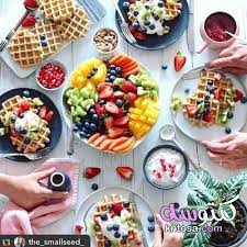 افكار لعزومة فطور صباحي healthy waffles healthy lunch quick easy meals