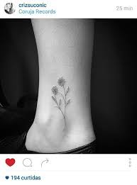 Birth Year Tattoo Designs Ankle Margarida Tattoo Flowers Ink Flower Tattoo On Ankle Small Daisy Tattoo Neck Tattoo