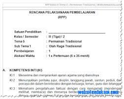 Menyusun silabus dan rpp yang mengintegrasikan dimensi kognitif, afektif, dan psikomotorik. Contoh Rpp Dan Silabus Kelas 3 Sd Revisi Saverlasopa