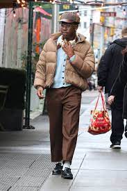 June 11th, 2014 filmed by adam blazer and mikey. Tyler The Creator Is On Trend In Puffer Coat Pants Loafers In Nyc Footwear News