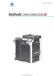 Konica minolta bizhub 362 fotokopi makinesi pcl driver ver: Konica Minolta Bizhub C360 Bizhub C220 C280 C360 Network Administrator User Gu
