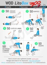 Challenge Litobox 300 Sans Materiel 240 Litobox Crossfit Hiit