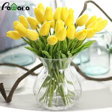 When should you plant tulips? 10pcs Artificial Flowers Pu Tulips Artificial Bouquet Fake Vivid Real Touch Flower Tulip For Home Wedding Decoration Silk Decor Pu Tulip Tulip Artificialflower Tulip Aliexpress