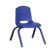 10 Plastic Classroom Stackable Chair Seat Color Blue Foot Type Swivel Glide Leg Color Painted By Ecr4kids Http Ecr4kids Classroom Chairs Plastic Chair