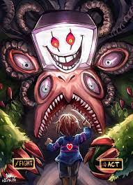 One of the most interesting characters of undertale n_n flowey (undertale) Omega Flowey Undertale Art Undertale Fanart Undertale Comic