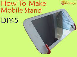 Jason wong demonstrates how to make a phone stand from an old credit card. Gocrafti How To Make Mobile Stand In 2 Minutes Do It Yourself Diy 5 Facebook