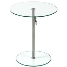Should You Buy A Small Round Glass Side Table Darbylanefurniture Com In 2020 Glass Side Tables Adjustable Side Table Glass End Tables