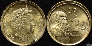 At the time of currency changeover from pounds to dollars, the australian one pound. Australia 2008 2 Dollar Coin Out Of Collar Error Coins Coinerrors Coin Worth Coin Collecting Gold Coins