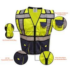 View rothco's full collection of tactical vests, including molle vests, cross draw, plate carriers, and more. Blue Safety Vest With Pockets Hse Images Videos Gallery