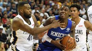The oldest ball brother returns to action after missing. Pelicans Vs Knicks Summer League Game Postponed Due To Earthquake Heavy Com