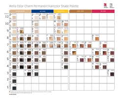 32 Clean Wella Color Charm Toner Color Chart