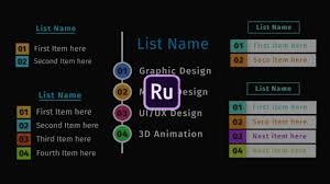 All fonts are part of adobe fonts library. Animated Lists Pack Premiere Rush Templates Motion Array