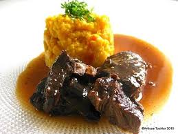 Arthurs Tochter Kocht Voll Auf Die Backe Kalbsbackchen Mit Hokkaido Pastinaken Stampf Karamellisierte Nashi Rezepte Festliches Essen Gesundes Essen Rezepte