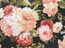 Rosen Stoff Vintage Stoff Deko Stoff Gardinen Wie Man Blumen Malt Idee Farbe Deko