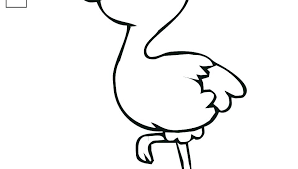 Check out 20 cute bird coloring pages printable for your kids here: Cute Baby Flamingo Coloring Pages Novocom Top