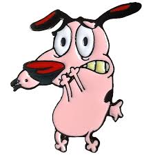 Pin - Coragem o cão covarde - AzeTech geek