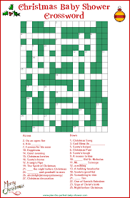 Cute Clever Christmas Baby Shower Game