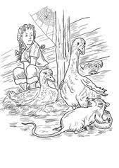 Charlotte Fern Gooses Templeton And Wilbur Coloring Page Free Printable Coloring Pages Coloring Pages Detailed Coloring Pages Charlottes Web