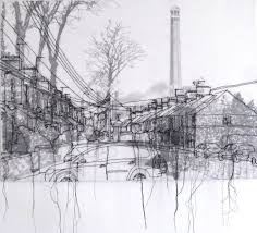 Buy Halling 1910 2016 Drawing By Rosie James On Artfinder Discover Thousands Of Other Original Paintings Prints Sculp Rosie James Urban Landscape Landscape