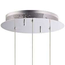 5 watt pcb integrated led bulb, bulb(s) included; Et2 Orb Ii 11 1 2 W Polished Chrome 3 Light Led Mini Pendant 47k76 Lamps Plus