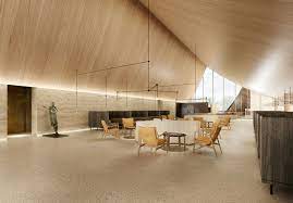 水相設計waterfrom design lobby design timber ceiling interior design living room