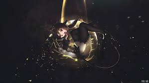 In anime we see a lot of dark and brooding characters, such as kirito from sao or yuki from and for some inexplicable reason, goth girls are mostly lolis. Hd Wallpaper Anime Girl With Costume Wallpaper Space Dark Anime Girls Picture In Picture Wallpaper Flare