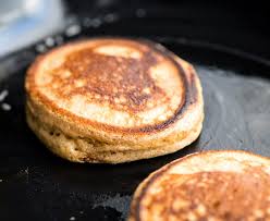 I most often use 0% vanilla chobani, but have also tried mango and strawberry banana flavored yogurt with. Healthy Greek Yogurt Pancakes Joyfoodsunshine