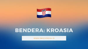 Di tengahnya terdapat lambang kroasia. Arti Emoji Bendera Kroasia Flag Croatia Emojipedia