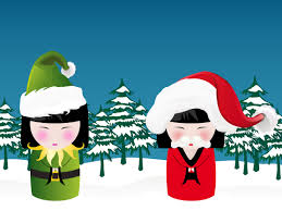 Le père noël entouré de ces lutins s'apprêtent à honorer les listes et commandes de cette saison 2014. Idees Cadeaux Pour Les Amoureux Du Japon