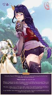 Eis Messy Trip to Sumeru (Genshin Impact) - Doujinshi Archives - Omorashi