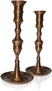 See more ideas about wedding table, wedding decorations, wedding centerpieces. Amazon Com Solid Brass Candle Holder Pair Antique Finish 8 Inch Kitchen Dining