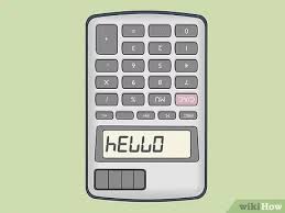 How To Write Words With A Calculator 9 Steps With Pictures