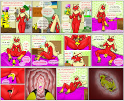 AGNPH - Gallery - 133841 - anthro blaziken breasts comic female lesbian  livinlovindude pikachu unbirthing vore