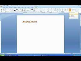 This Tutorial Shows How To Reverse Flip Or Mirror Text Using Microsoft Word This Technique Is Useful When You Want Reverse Text Mirror Text Printing Labels