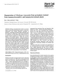 Learn vocabulary, terms and more with flashcards, games and other study tools. Pdf Regeneration Of Medicago Truncatula From Protoplasts Isolated From Kanamycin Sensitive And Kanamycin Resistant Plants