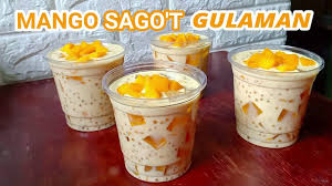 Mango Sago T Gulaman Recipe How To Make Mango Sago T Gulaman Mango Dessert Mango Dessert Recipes Jelly Recipes