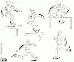 .física, realizaron una jornada de olimpiadas de atletismo en las instalaciones deportivas del campus los estudiantes compitieron en tres pruebas: Juegos De Deportes Olimpicos Atletismo Gimnasia Pruebas Combinadas Para Colorear Imprimir Y Pintar