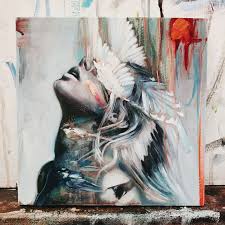 You Can Fly Original Painting Dimitra Milan Abstract Art Painting Abstract Portrait Painting Art Painting