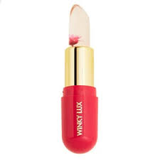 5 colors elegant flower jelly temperature lipstick with actual flowers inside? Winky Lux Flower Balm Pink Skin Superdrug