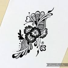 Henna Mehndi Design By Linesinair On Deviantart Henna Designs On Paper Henna Art Henna Flower Designs