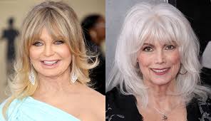 For example, a regular bob might be upgraded to an asymmetrical bob, or a tiny hint of a fashion color like purple in your bangs. 10 Ways To Cut And Wear Bangs For Women Over 50