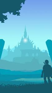 The Legend Of Zelda Breath Of The Wild Console Game Art Castle Legend Of Zelda Zelda Art Breath Of The Wild