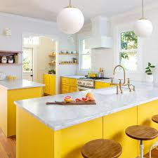 A modern yellow and black kitchen is sure to raise your mood with its contrasting. Alto Rod 12 Yellow Kitchen Designs Interior Design Kitchen Colorful Apartment Decor