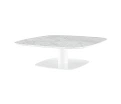 Coffee tables with marble tops. Alster Low Table Marble Top White Lacquered Base Architonic