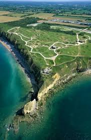 France Calvados Grandcamp Maisy Pointe Du Hoc Debarquement En Normandie Normandie Paysage