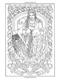 Maybe you would like to learn more about one of these? Halloween Coloring Book Dover Bing Images Vampire Coloring Pages Gothic Coloring Pages Fairy Coloring Pages